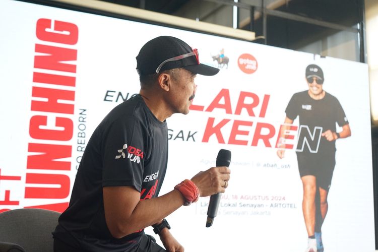 Race photo from Soft Launching Buku "Enggak Lari, Enggak Keren" & IdeaRun