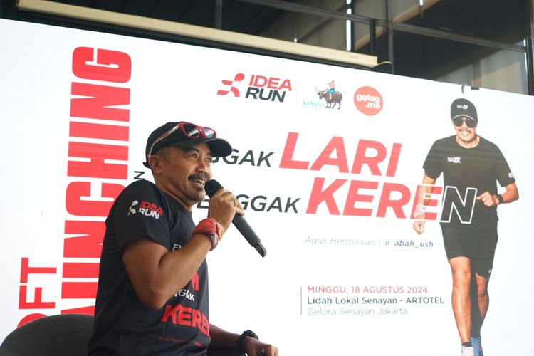 Race photo from Soft Launching Buku "Enggak Lari, Enggak Keren" & IdeaRun