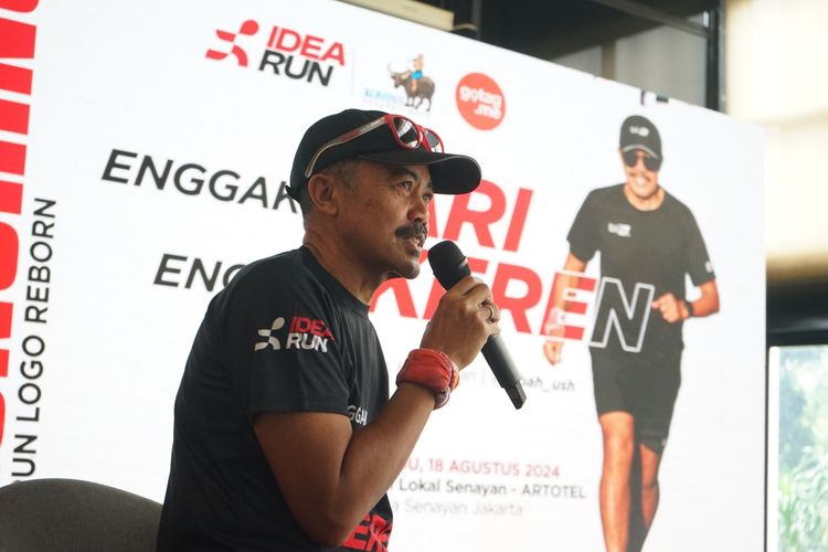 Race photo from Soft Launching Buku "Enggak Lari, Enggak Keren" & IdeaRun