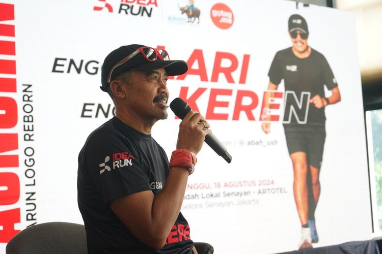 Race photo from Soft Launching Buku "Enggak Lari, Enggak Keren" & IdeaRun