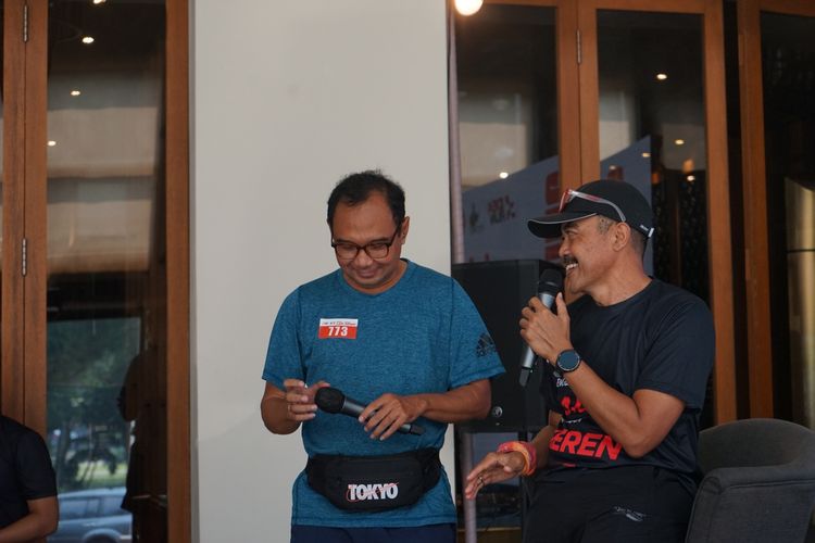 Race photo from Soft Launching Buku "Enggak Lari, Enggak Keren" & IdeaRun