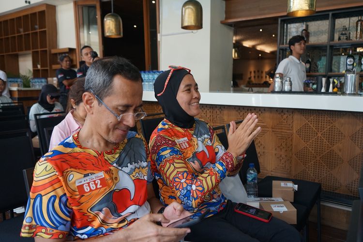 Race photo from Soft Launching Buku "Enggak Lari, Enggak Keren" & IdeaRun