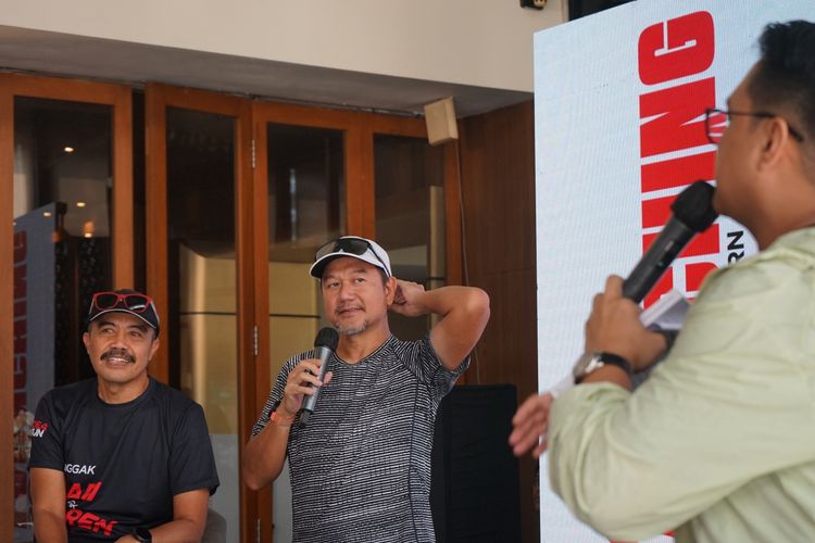 Race photo from Soft Launching Buku "Enggak Lari, Enggak Keren" & IdeaRun
