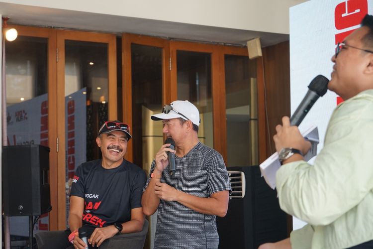Race photo from Soft Launching Buku "Enggak Lari, Enggak Keren" & IdeaRun
