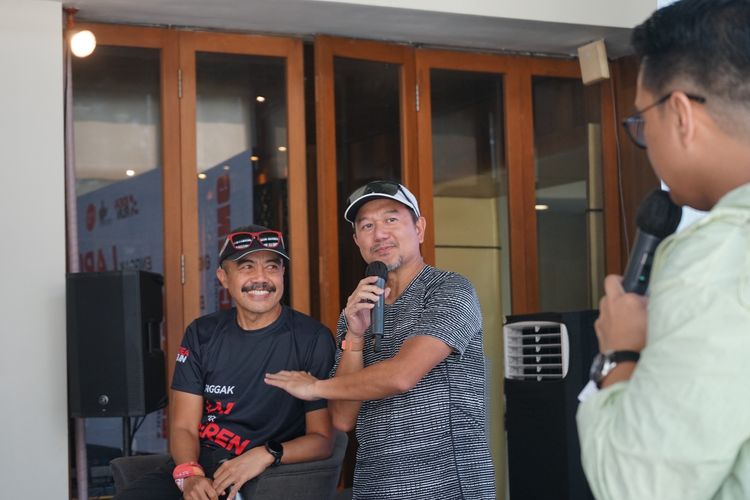 Race photo from Soft Launching Buku "Enggak Lari, Enggak Keren" & IdeaRun