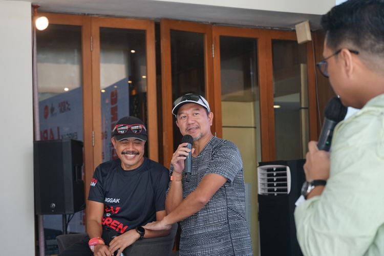 Race photo from Soft Launching Buku "Enggak Lari, Enggak Keren" & IdeaRun