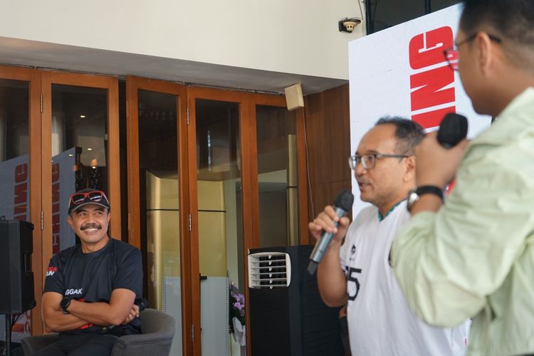 Race photo from Soft Launching Buku "Enggak Lari, Enggak Keren" & IdeaRun