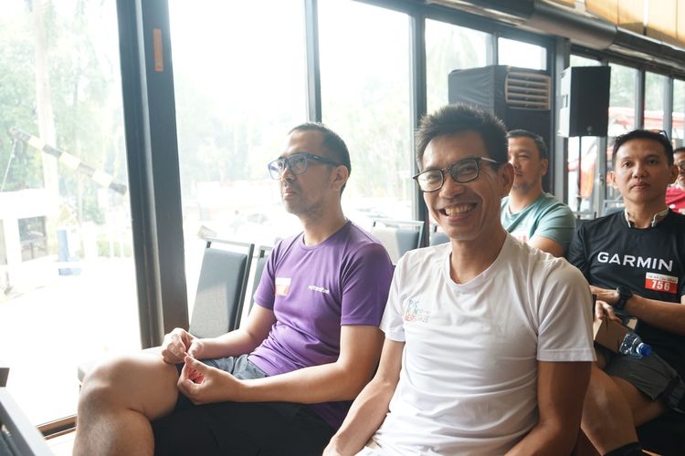 Race photo from Soft Launching Buku "Enggak Lari, Enggak Keren" & IdeaRun