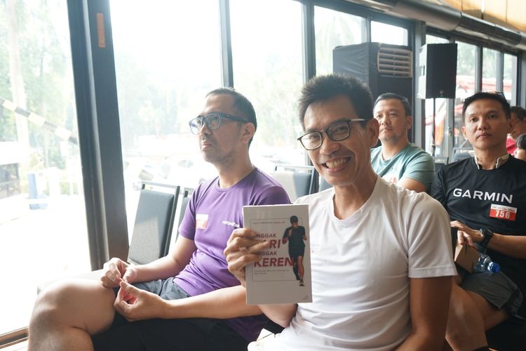 Race photo from Soft Launching Buku "Enggak Lari, Enggak Keren" & IdeaRun