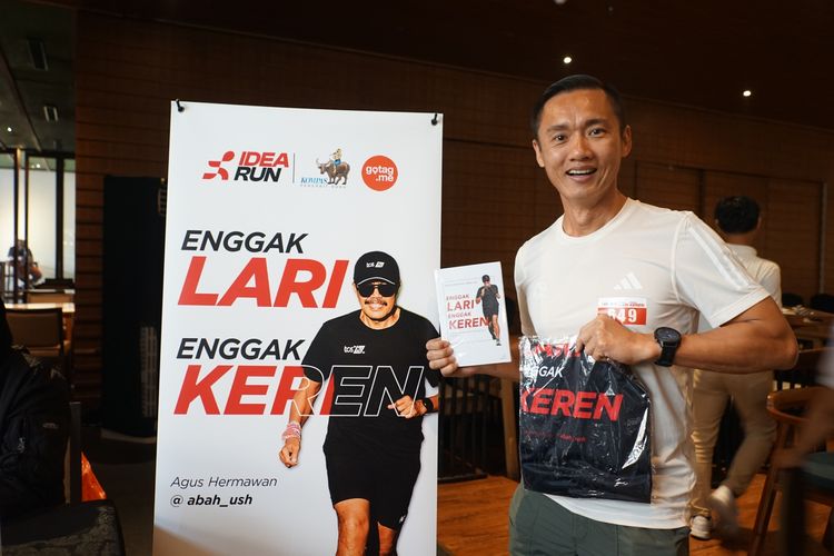 Race photo from Soft Launching Buku "Enggak Lari, Enggak Keren" & IdeaRun