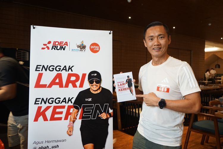 Race photo from Soft Launching Buku "Enggak Lari, Enggak Keren" & IdeaRun