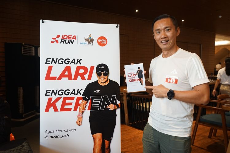 Race photo from Soft Launching Buku "Enggak Lari, Enggak Keren" & IdeaRun