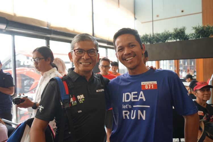 Race photo from Soft Launching Buku "Enggak Lari, Enggak Keren" & IdeaRun