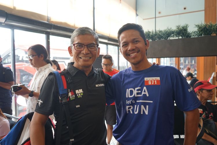Race photo from Soft Launching Buku "Enggak Lari, Enggak Keren" & IdeaRun