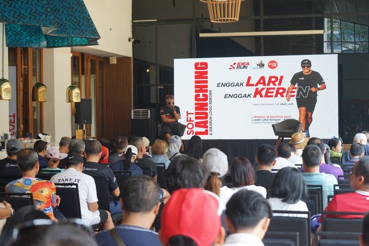 Race photo from Soft Launching Buku "Enggak Lari, Enggak Keren" & IdeaRun