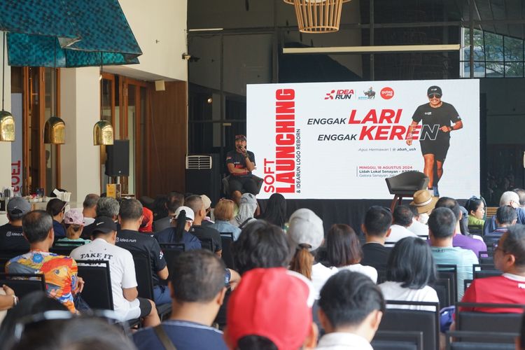 Race photo from Soft Launching Buku "Enggak Lari, Enggak Keren" & IdeaRun