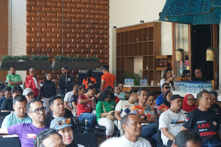 Race photo from Soft Launching Buku "Enggak Lari, Enggak Keren" & IdeaRun