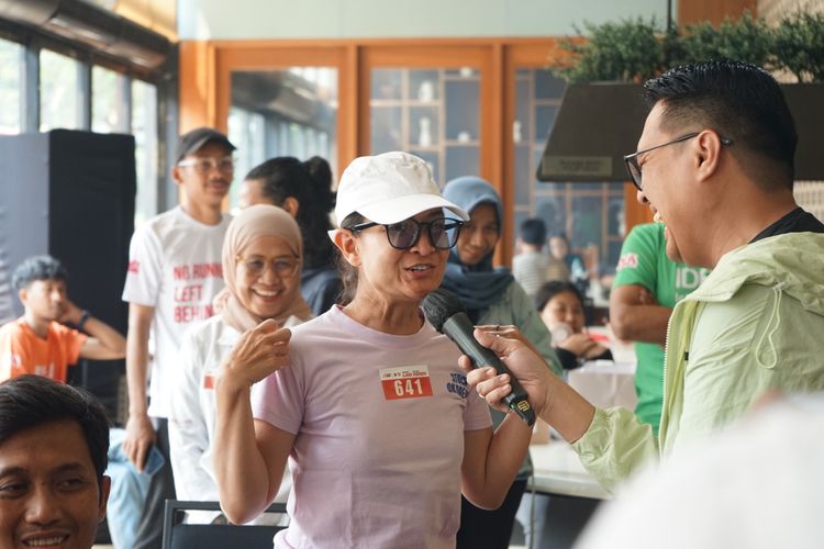 Race photo from Soft Launching Buku "Enggak Lari, Enggak Keren" & IdeaRun