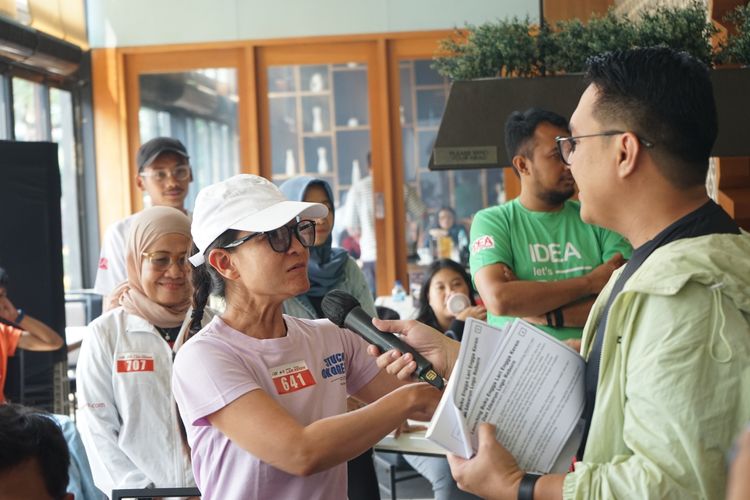 Race photo from Soft Launching Buku "Enggak Lari, Enggak Keren" & IdeaRun