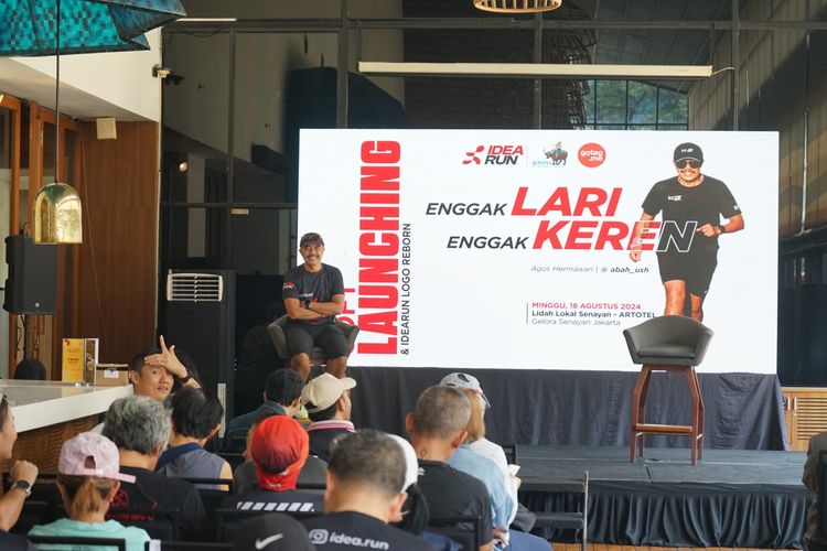 Race photo from Soft Launching Buku "Enggak Lari, Enggak Keren" & IdeaRun