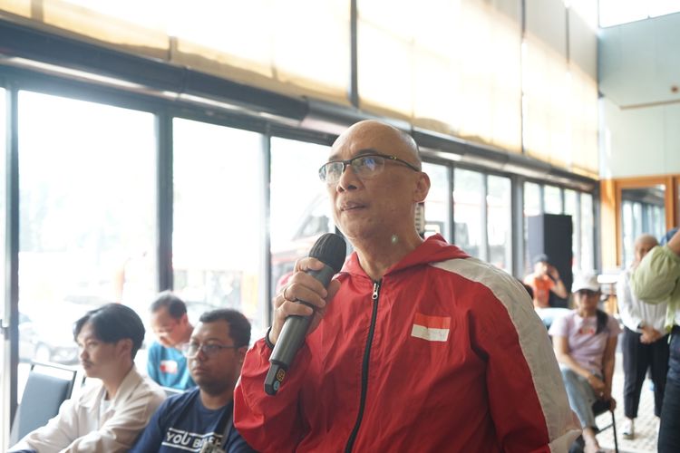 Race photo from Soft Launching Buku "Enggak Lari, Enggak Keren" & IdeaRun