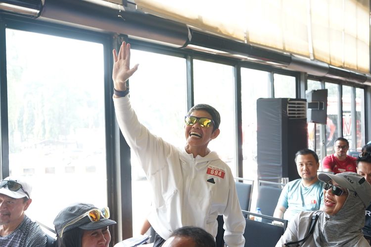 Race photo from Soft Launching Buku "Enggak Lari, Enggak Keren" & IdeaRun