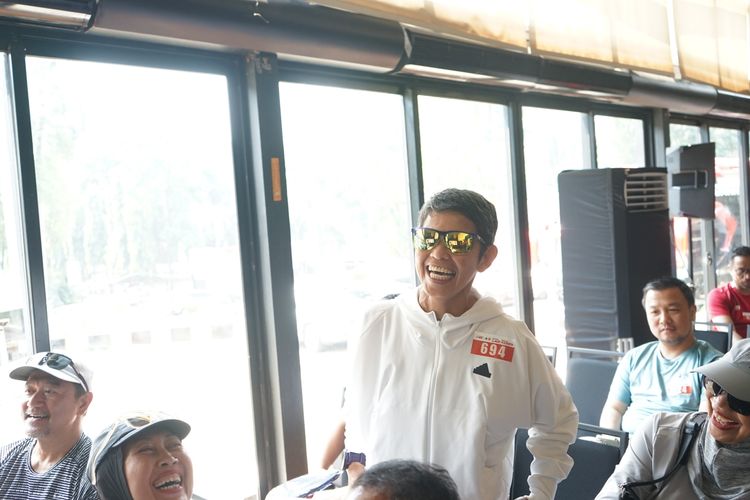Race photo from Soft Launching Buku "Enggak Lari, Enggak Keren" & IdeaRun