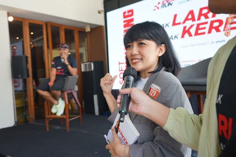 Race photo from Soft Launching Buku "Enggak Lari, Enggak Keren" & IdeaRun