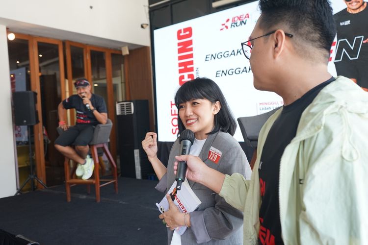 Race photo from Soft Launching Buku "Enggak Lari, Enggak Keren" & IdeaRun