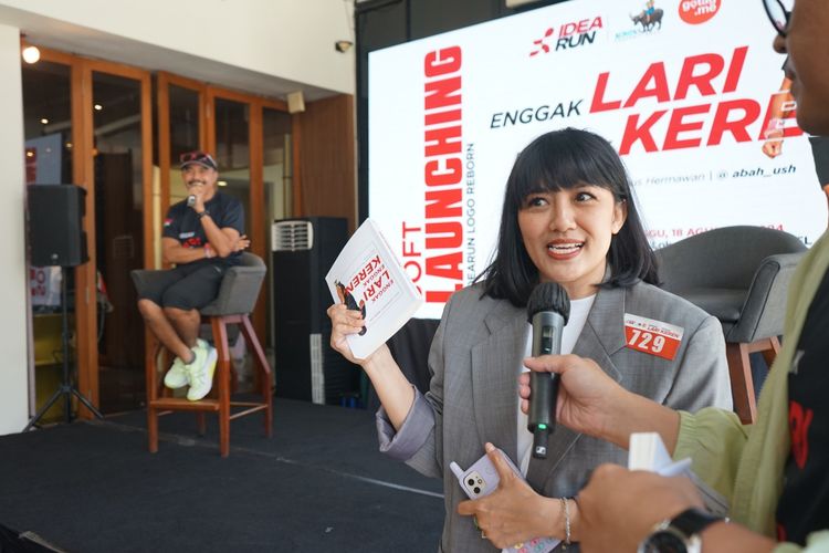 Race photo from Soft Launching Buku "Enggak Lari, Enggak Keren" & IdeaRun