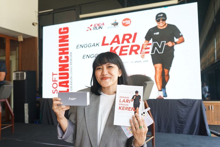Race photo from Soft Launching Buku "Enggak Lari, Enggak Keren" & IdeaRun