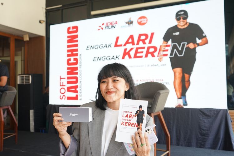 Race photo from Soft Launching Buku "Enggak Lari, Enggak Keren" & IdeaRun