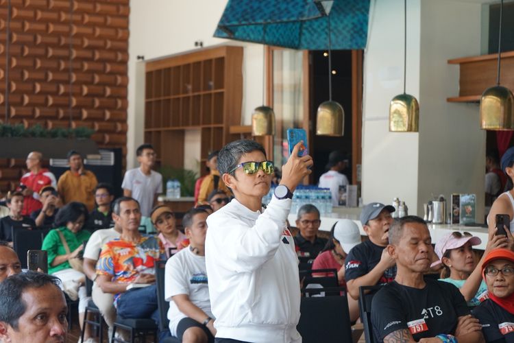 Race photo from Soft Launching Buku "Enggak Lari, Enggak Keren" & IdeaRun