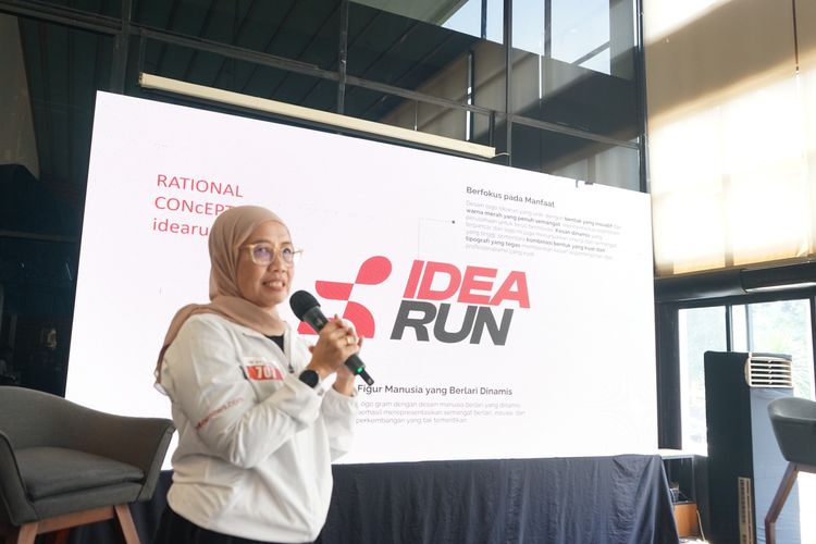 Race photo from Soft Launching Buku "Enggak Lari, Enggak Keren" & IdeaRun