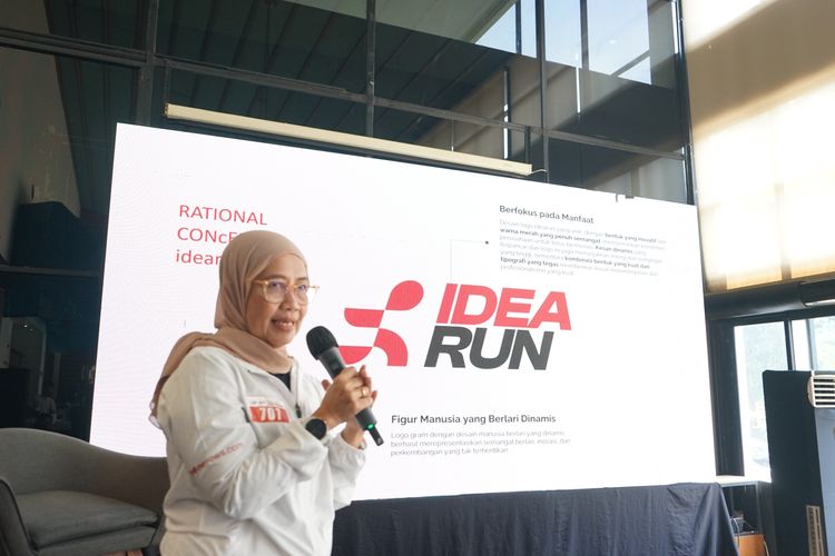Race photo from Soft Launching Buku "Enggak Lari, Enggak Keren" & IdeaRun