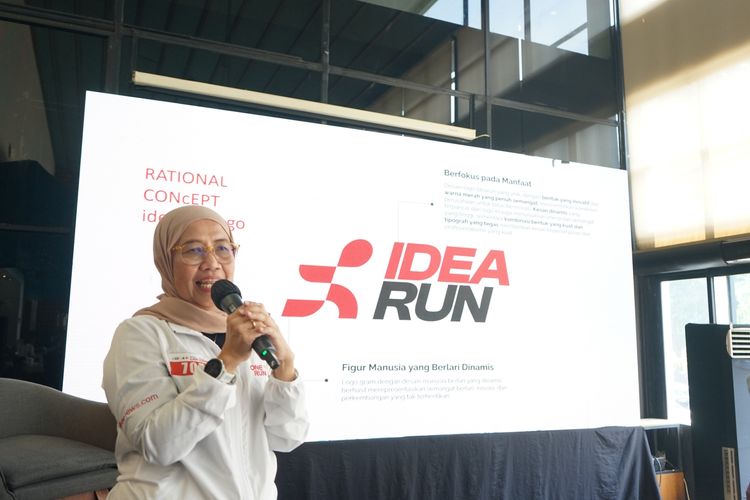 Race photo from Soft Launching Buku "Enggak Lari, Enggak Keren" & IdeaRun