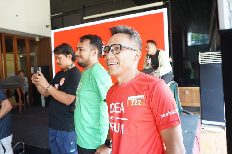 Race photo from Soft Launching Buku "Enggak Lari, Enggak Keren" & IdeaRun
