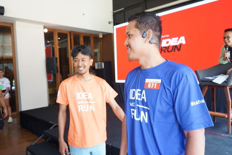 Race photo from Soft Launching Buku "Enggak Lari, Enggak Keren" & IdeaRun