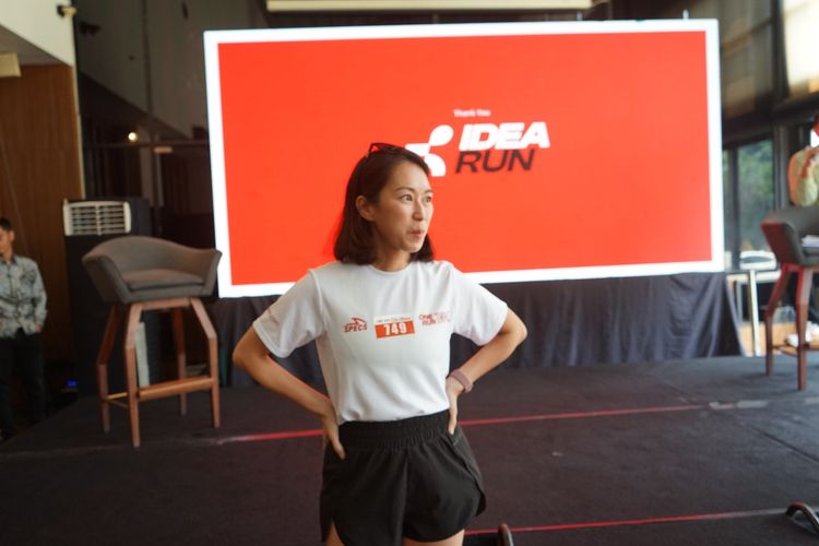 Race photo from Soft Launching Buku "Enggak Lari, Enggak Keren" & IdeaRun