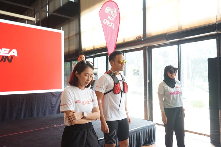 Race photo from Soft Launching Buku "Enggak Lari, Enggak Keren" & IdeaRun