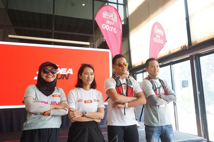 Race photo from Soft Launching Buku "Enggak Lari, Enggak Keren" & IdeaRun