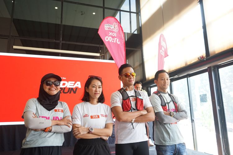 Race photo from Soft Launching Buku "Enggak Lari, Enggak Keren" & IdeaRun