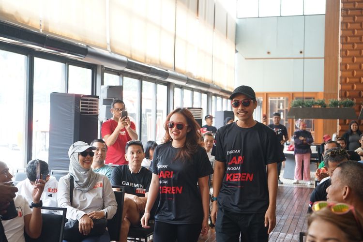 Race photo from Soft Launching Buku "Enggak Lari, Enggak Keren" & IdeaRun