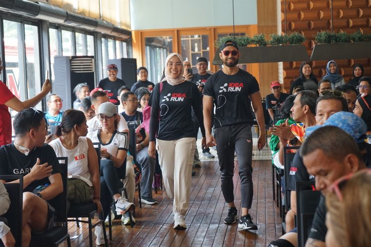 Race photo from Soft Launching Buku "Enggak Lari, Enggak Keren" & IdeaRun