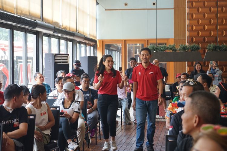 Race photo from Soft Launching Buku "Enggak Lari, Enggak Keren" & IdeaRun