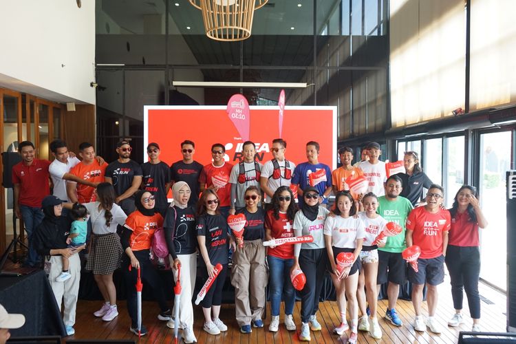 Race photo from Soft Launching Buku "Enggak Lari, Enggak Keren" & IdeaRun