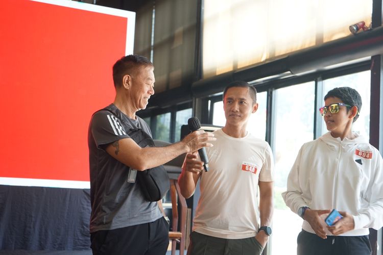 Race photo from Soft Launching Buku "Enggak Lari, Enggak Keren" & IdeaRun