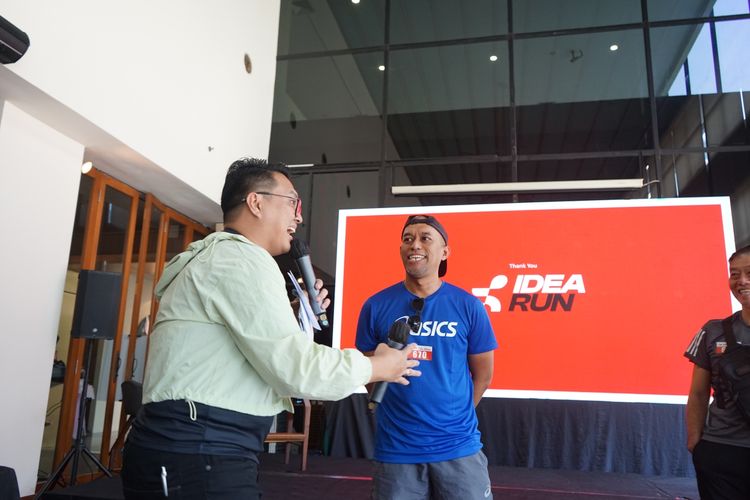 Race photo from Soft Launching Buku "Enggak Lari, Enggak Keren" & IdeaRun