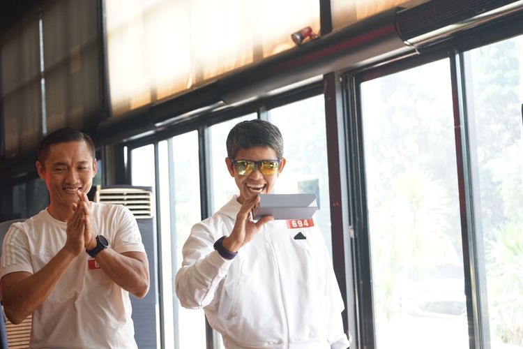 Race photo from Soft Launching Buku "Enggak Lari, Enggak Keren" & IdeaRun