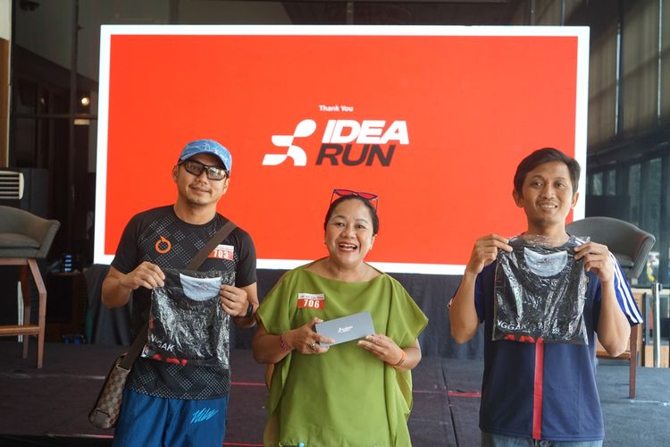 Race photo from Soft Launching Buku "Enggak Lari, Enggak Keren" & IdeaRun